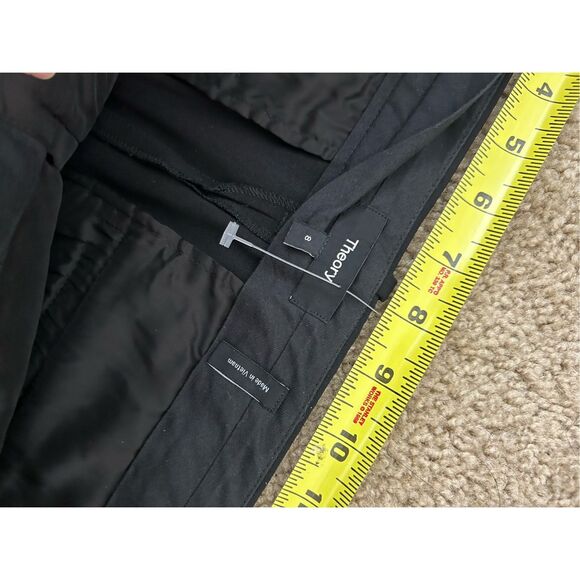 Theory Wool Black Dress Pants, Size 8, MSRP $245 - Picture 4 of 5